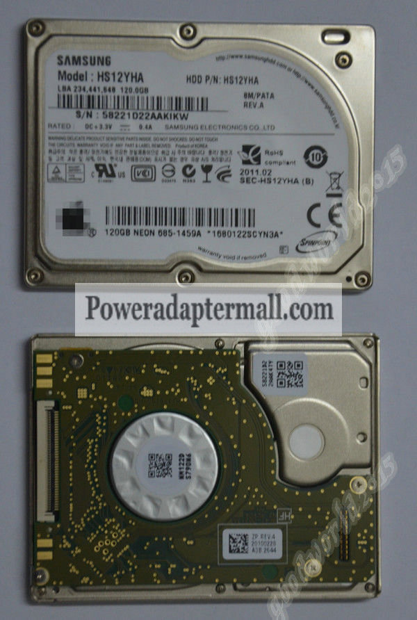 NEW 1.8" Samsung HS12YHA 120GB upgrade HS082HB FOR MACBOOK AIR R